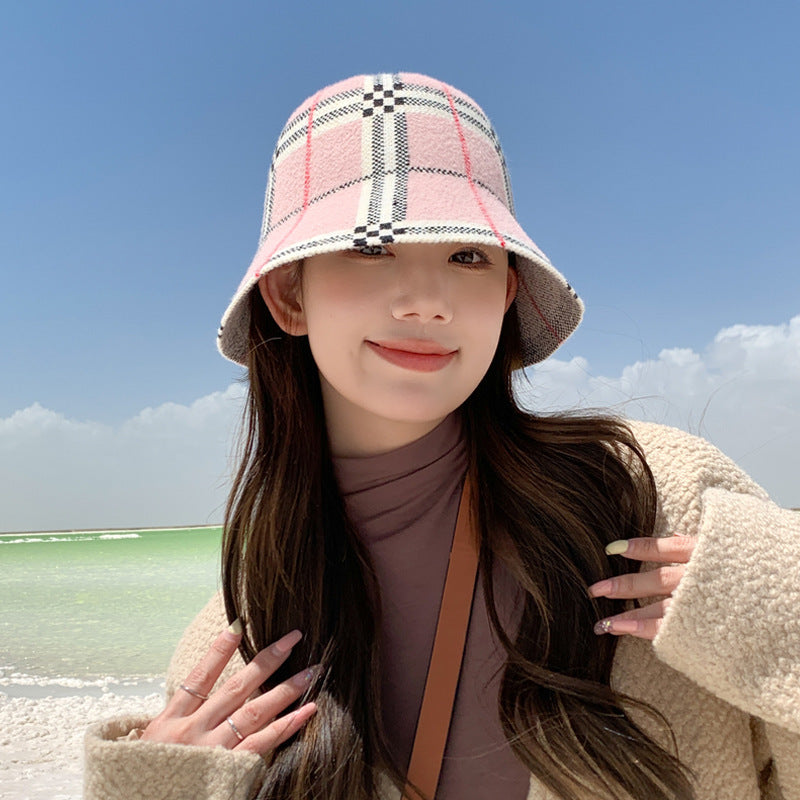 TheCapSpot - Plaid Striped Bucket Hat