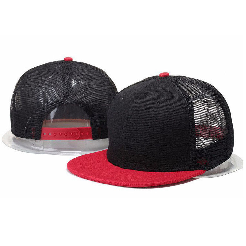 TheCapSpot - Adjustable Pure Color Casual Flat-brimmed Cap Hat