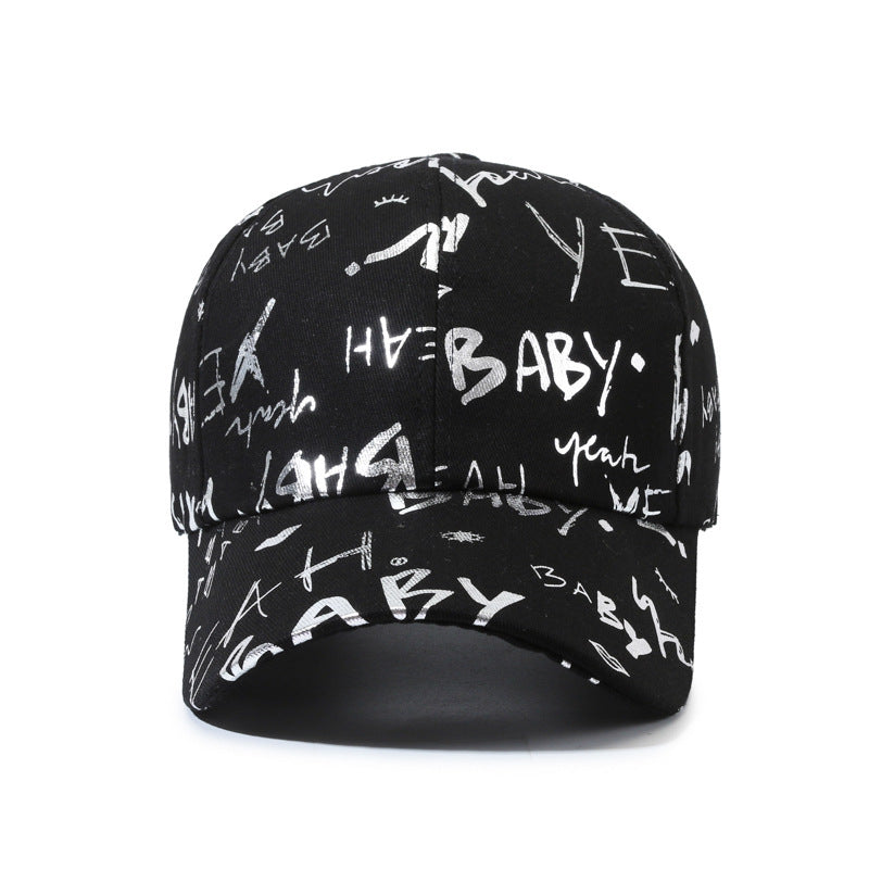 TheCapSpot - Graphic Letter Baseball Cap