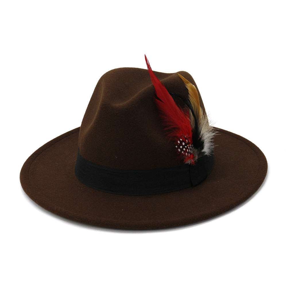 TheCapSpot- Premium Feather Top Hat