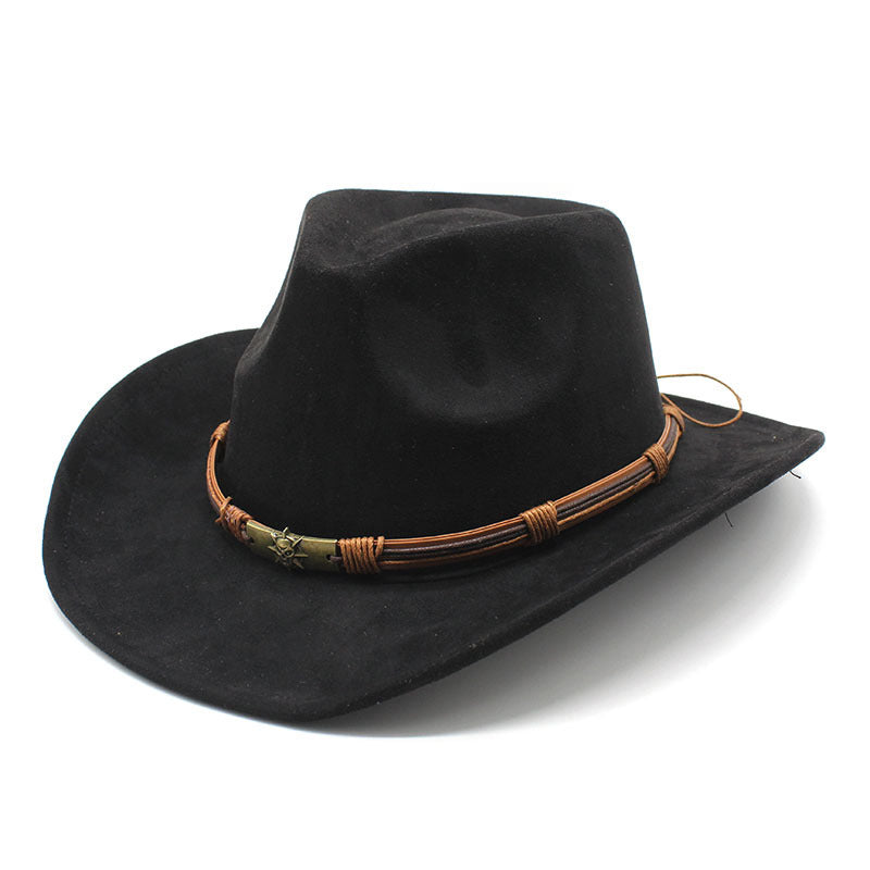 TheCapSpot - Suede Western Cowboy Hat