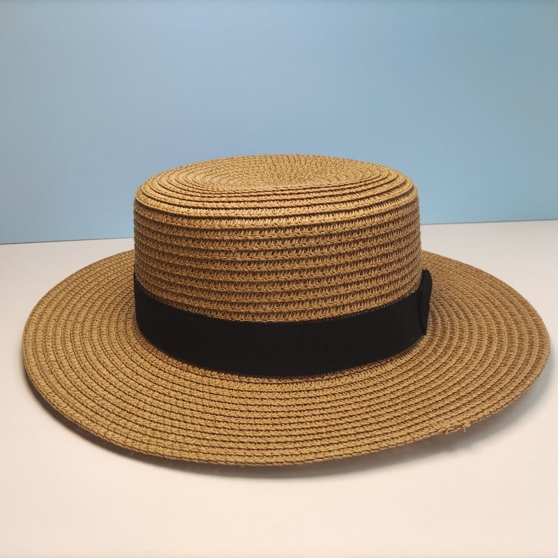 TheCapSpot - Decorative Band Straw Hat