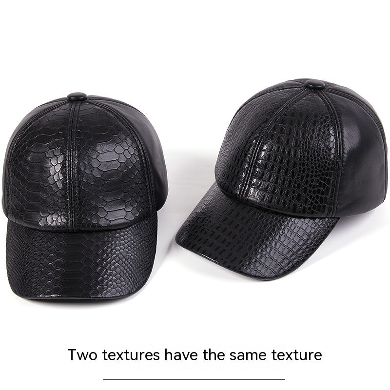TheCapSpot - Leather Textured Cap