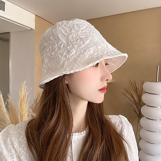 Fashion Thin Pleated Fisherman Hat Children