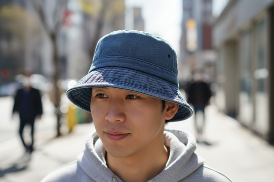 TheCapSpot - Jordan Denim Bucket Hat