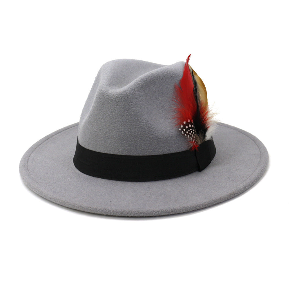 TheCapSpot- Premium Feather Top Hat