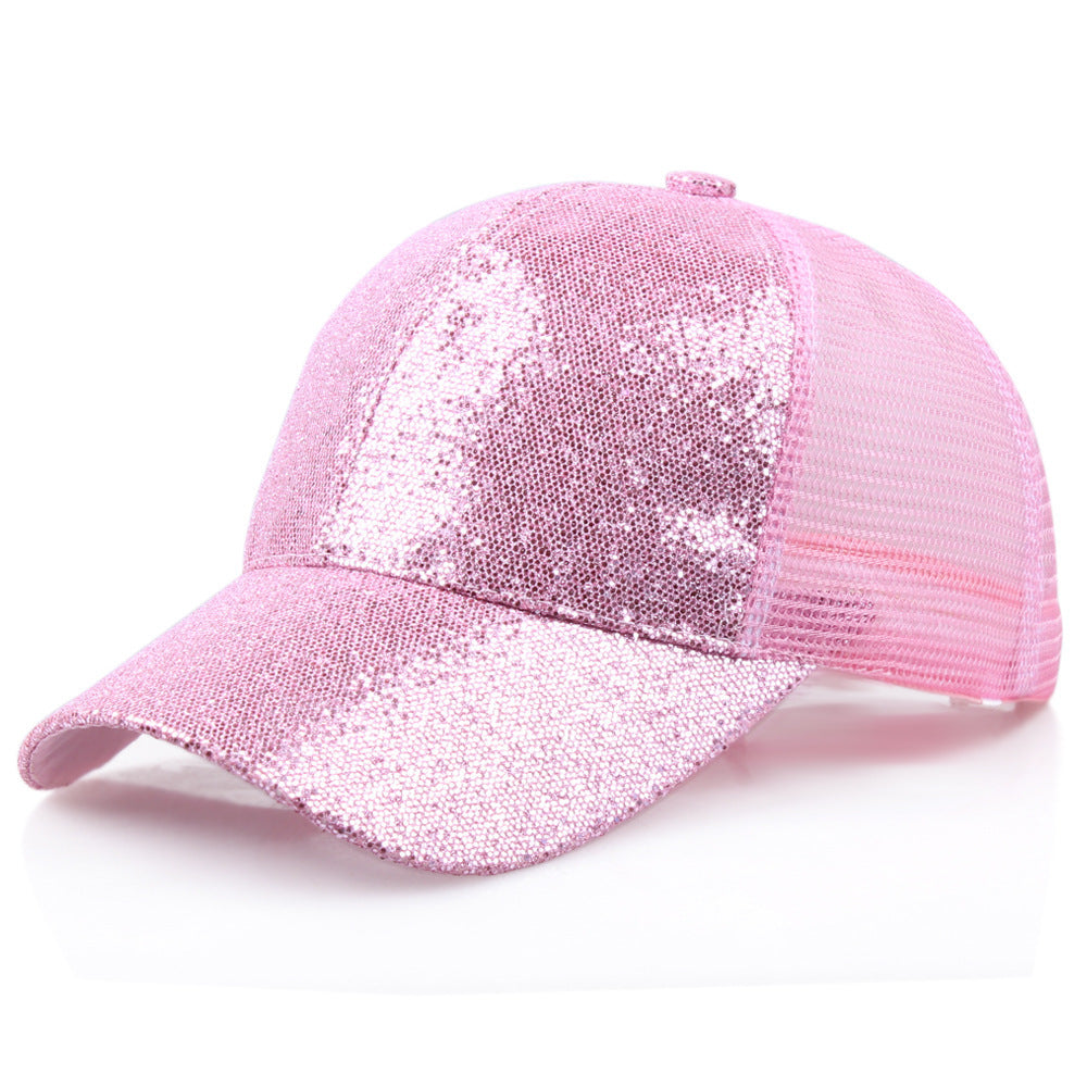 TheCapSpot - Glittering Mesh Cap