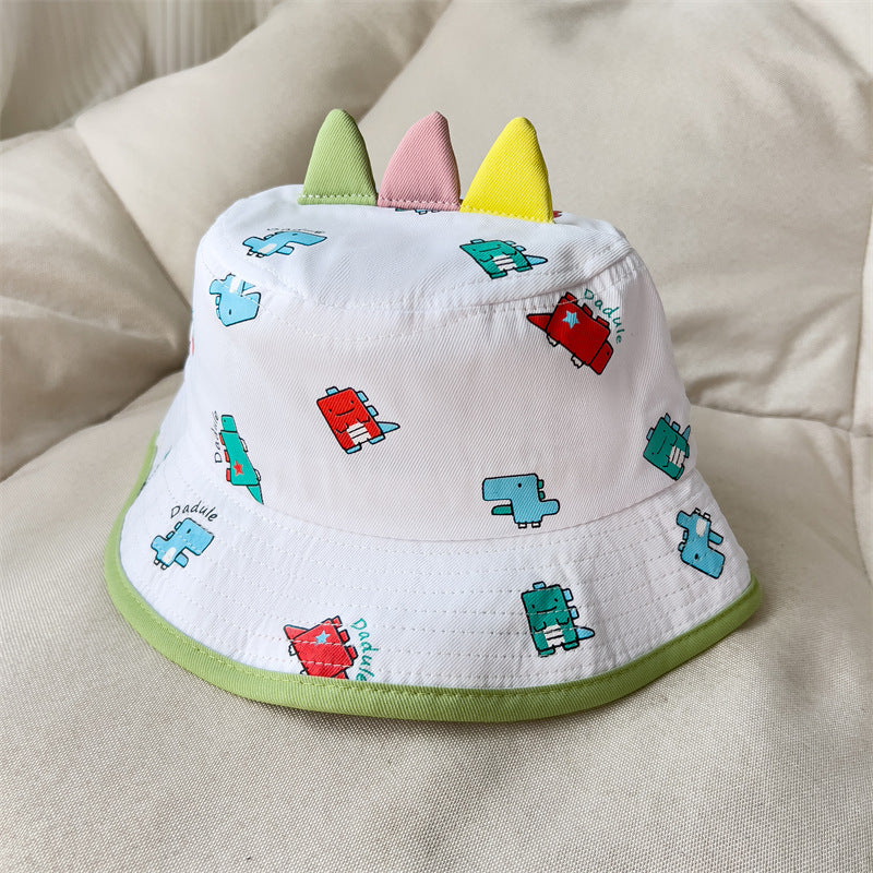 Bucket Hat Baby Spring And Autumn Thin Summer Child Sun-proof Sun Protection Sun Hat