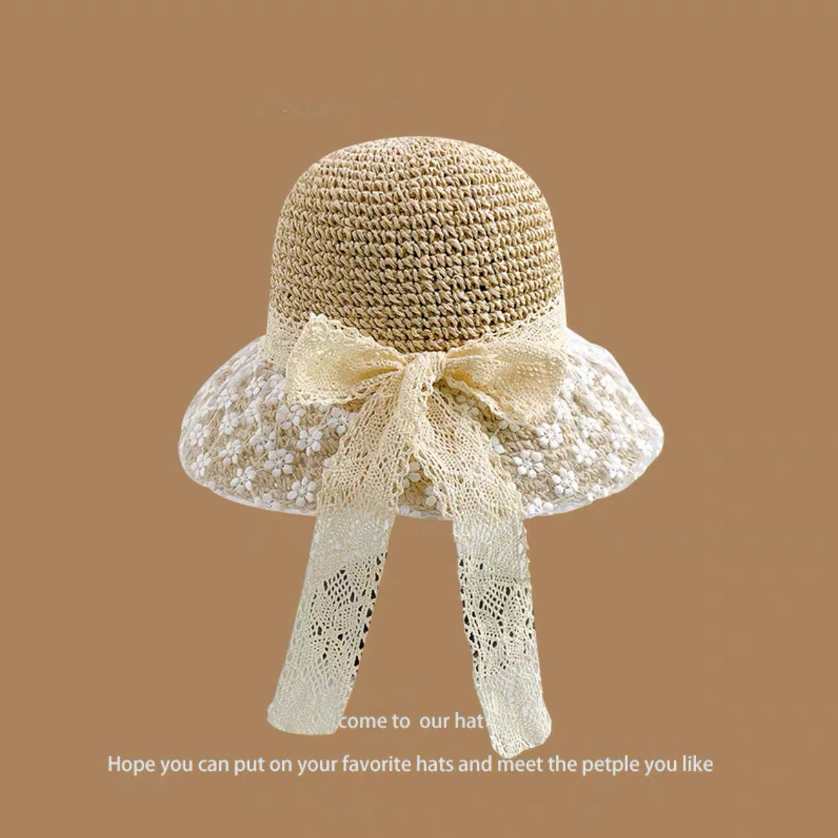 TheCapSpot - Woven Straw Bucket Hat