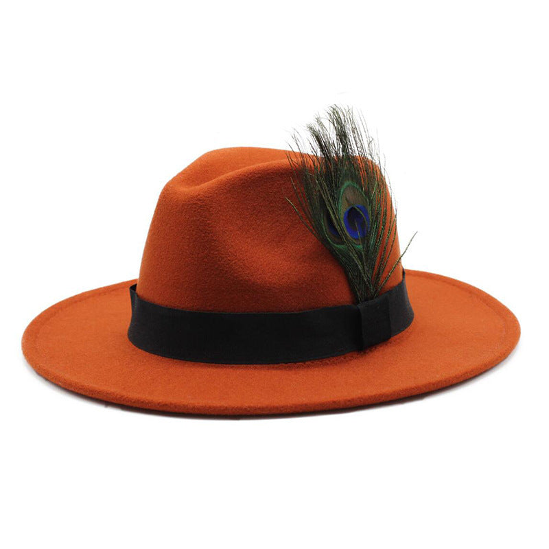The CapSpot - Peacock Feather Sun Hat