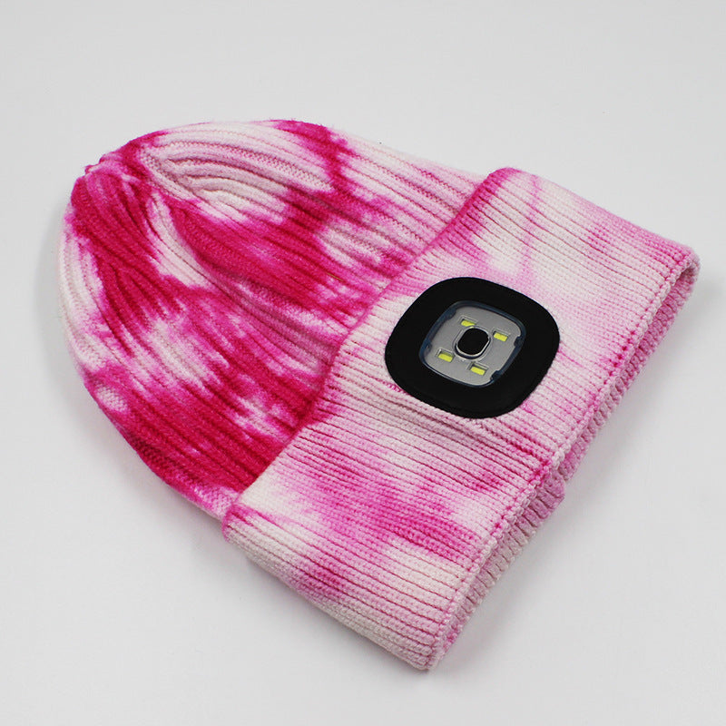 TheCapSpot - LED Upgraded Double-sided USB Rechargeable Wool Luminous Hat