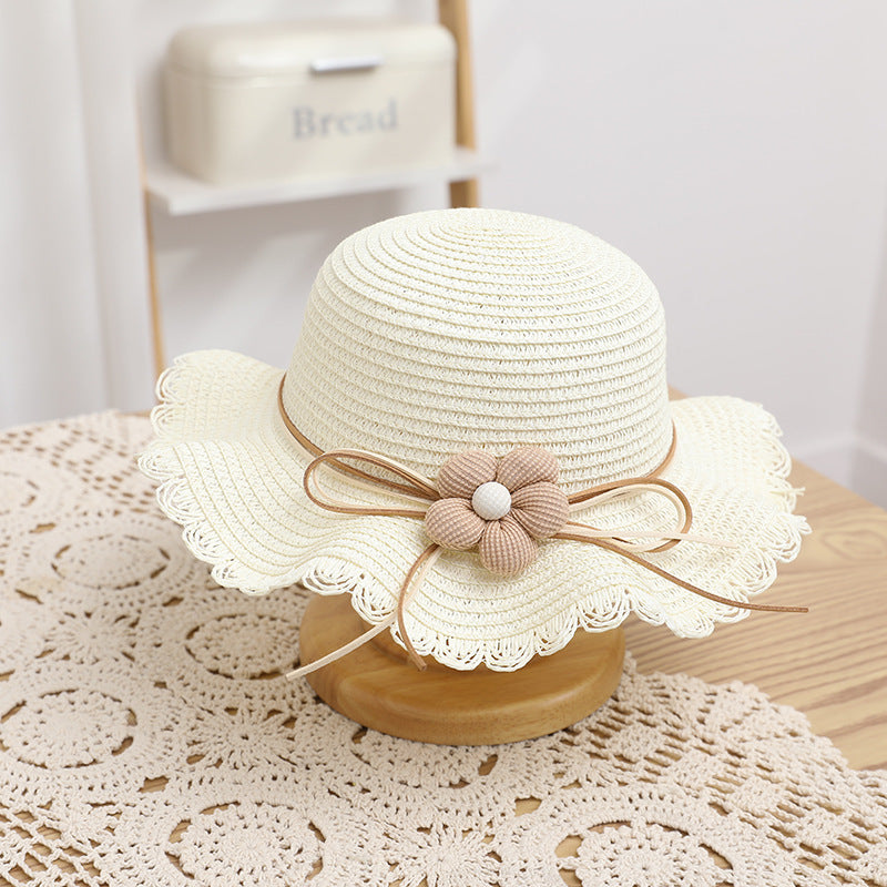 TheCapSpot- Girls' Sun-proof Sun Straw Hat Bag