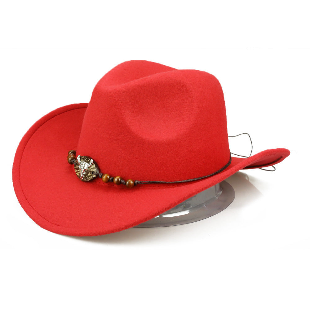 TheCapSpot - Beaded Cowboy Style Hat