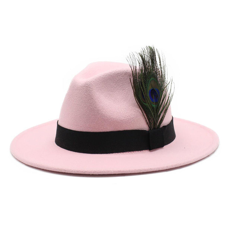 The CapSpot - Peacock Feather Sun Hat