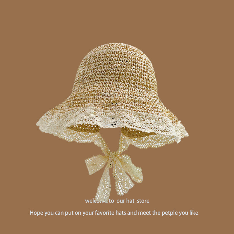 TheCapSpot - Woven Straw Bucket Hat