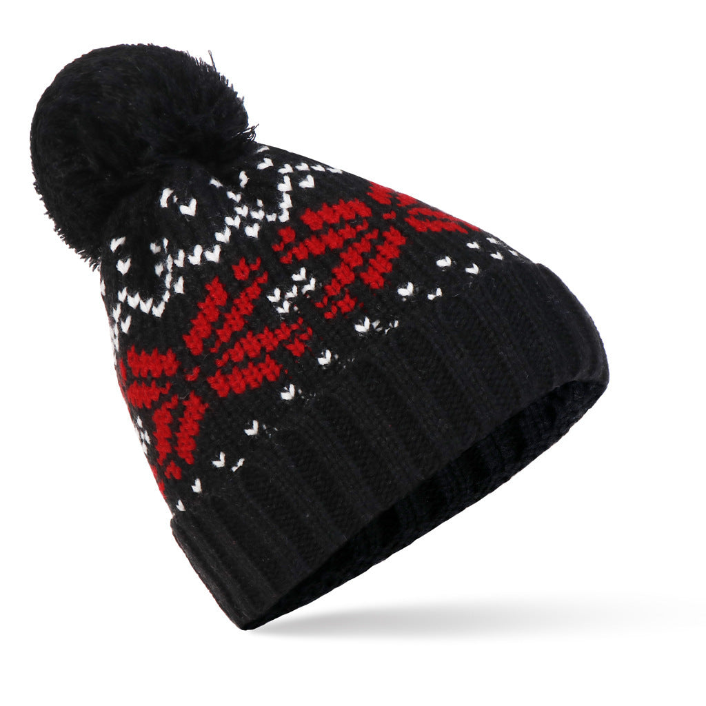 TheCapSpot - Snowflake Stocking Cap