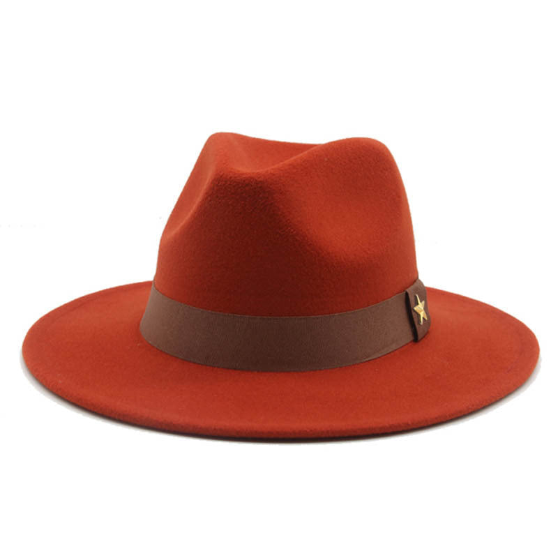 TheCapSpot - Bold Solid Color Fedora Hat