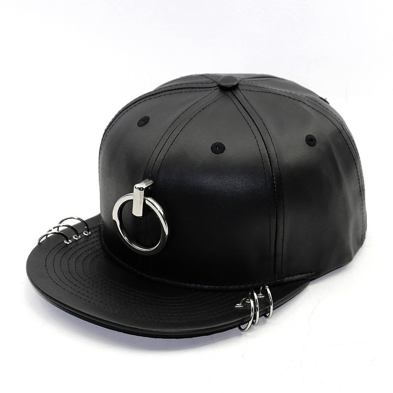 TheCapSpot - Osbourne Leather Baseball Cap