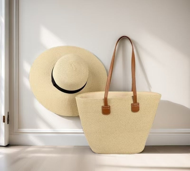TheCapSpot - Tan Straw Hat