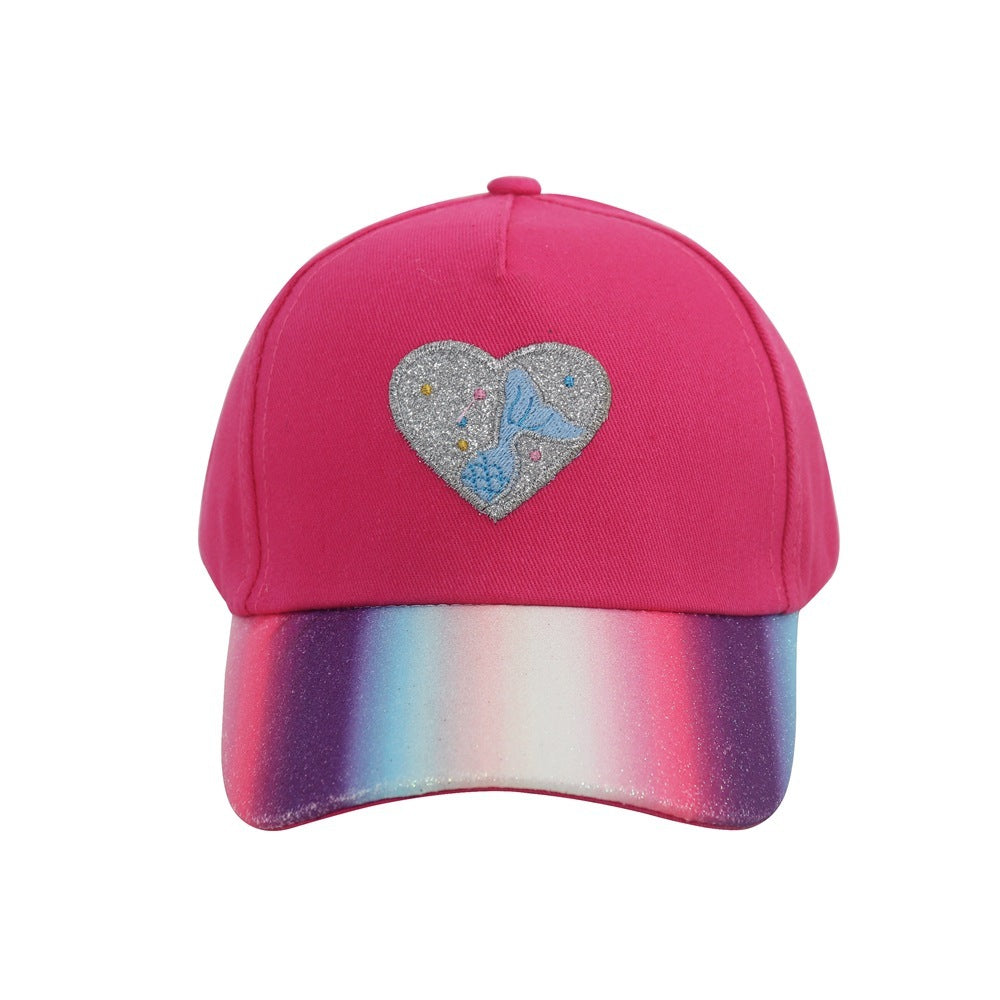 TheCapSpot - Children's Cartoon Gradient Peaked Cap
