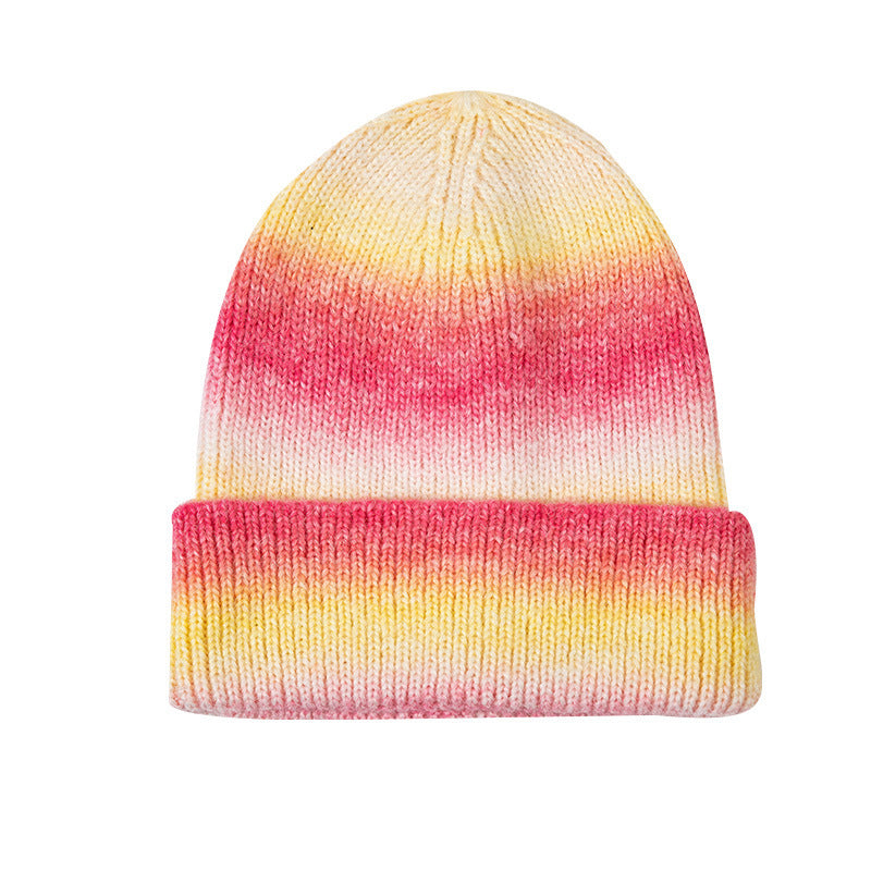 TheCapSpot - Tie-dye Knitted Pullover Hat