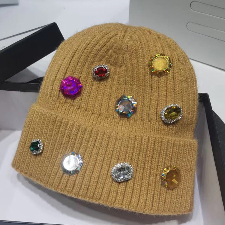 TheCapSpot - Rhinestone Stocking Cap