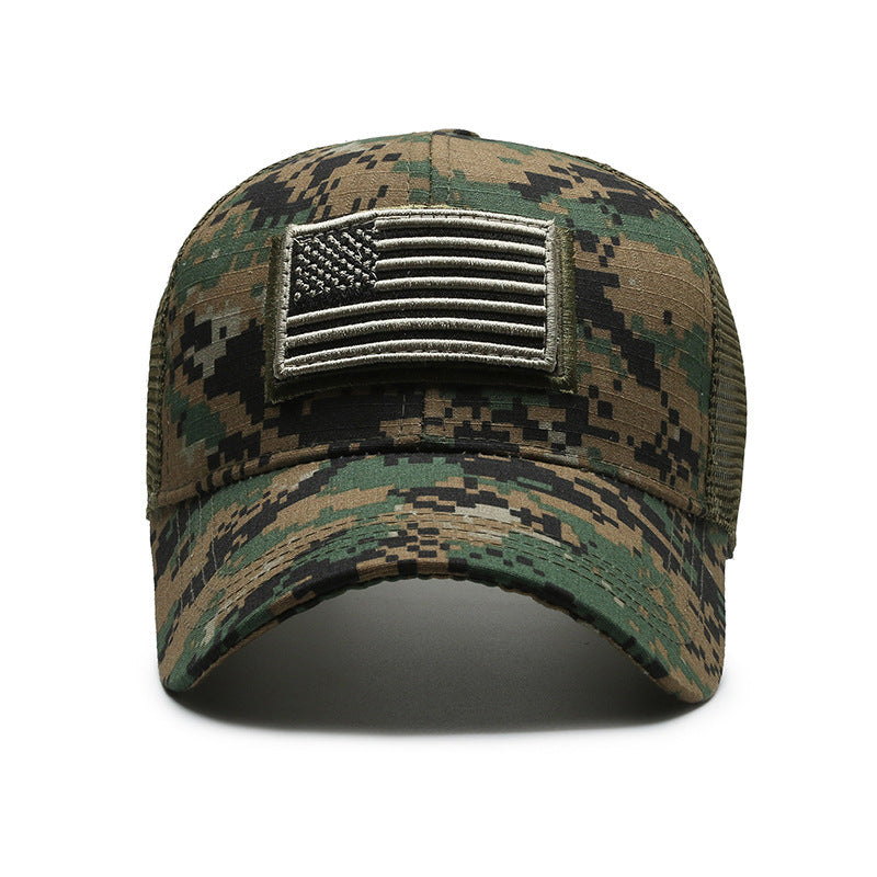 TheCapSpot- Velcro Camoflouge Baseball Hat