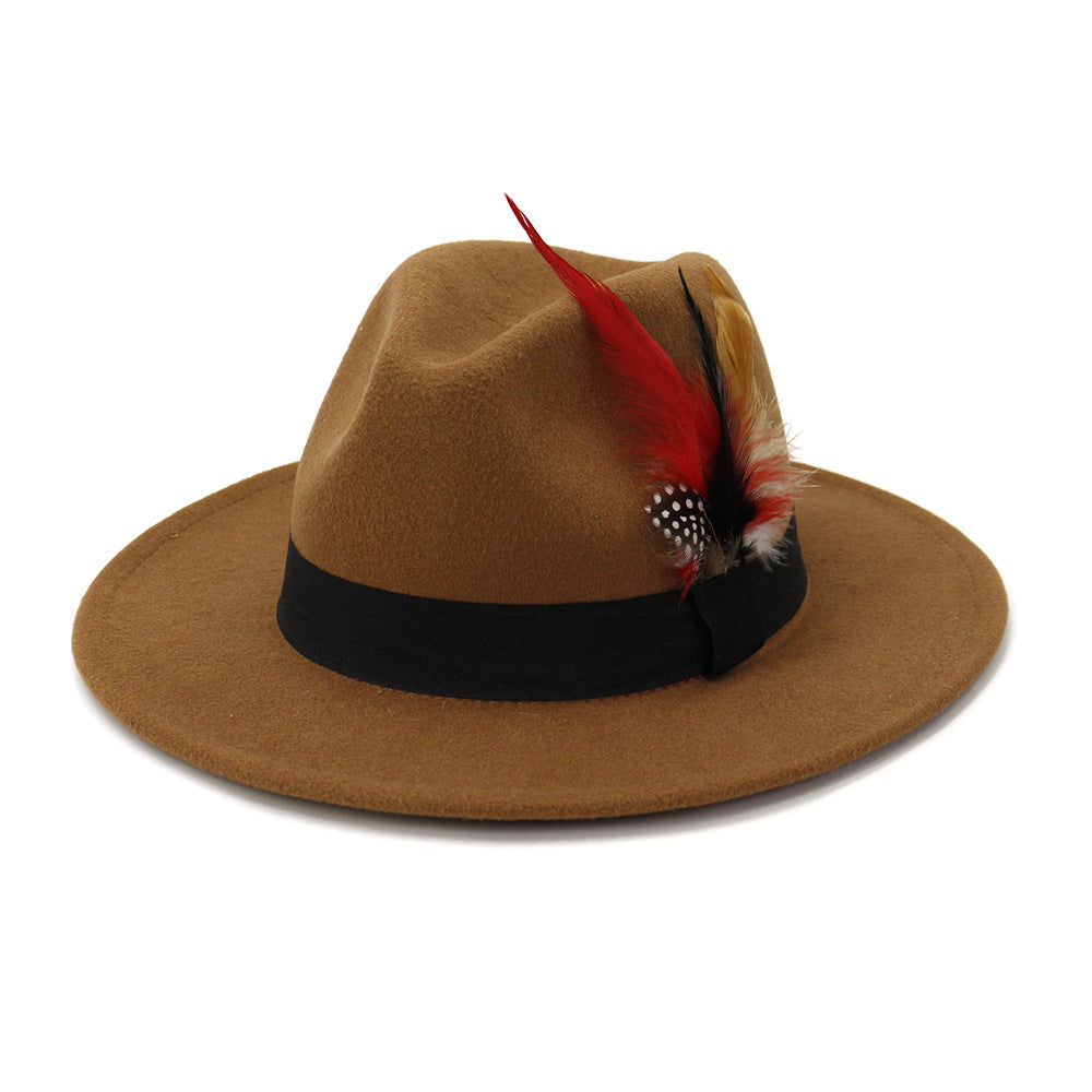 TheCapSpot- Premium Feather Top Hat