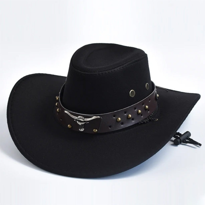 TheCapSpot - Artificial Suede Western Cowboy Hat