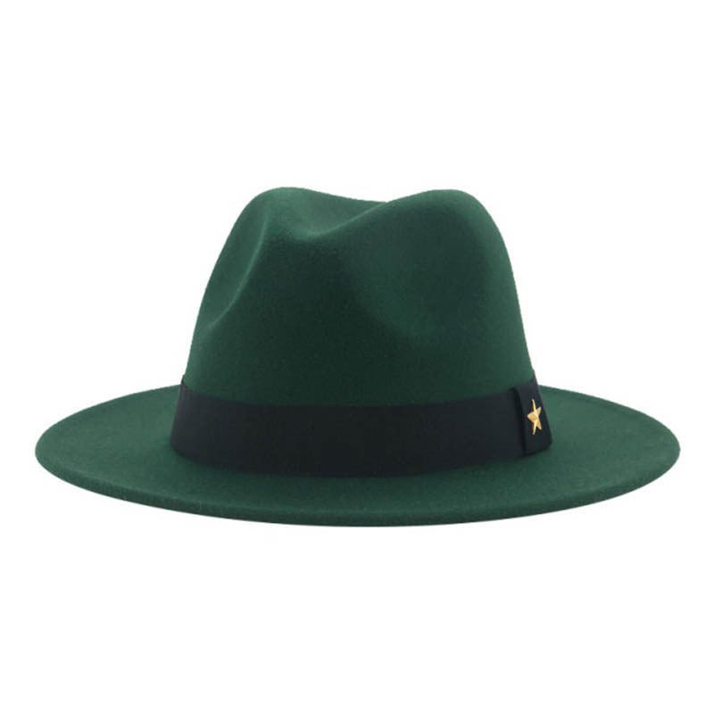 TheCapSpot - Bold Solid Color Fedora Hat