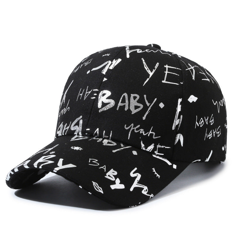 TheCapSpot - Graphic Letter Baseball Cap