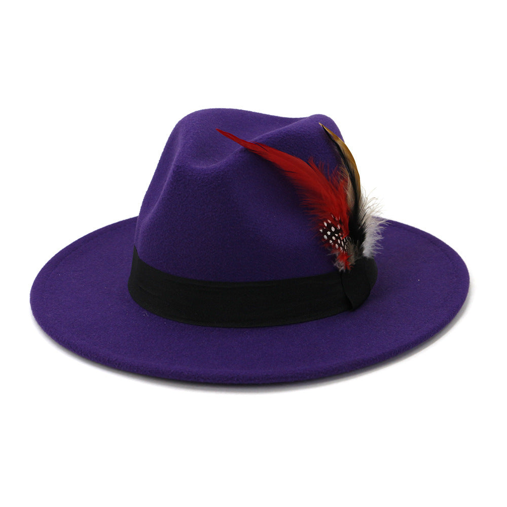 TheCapSpot- Premium Feather Top Hat