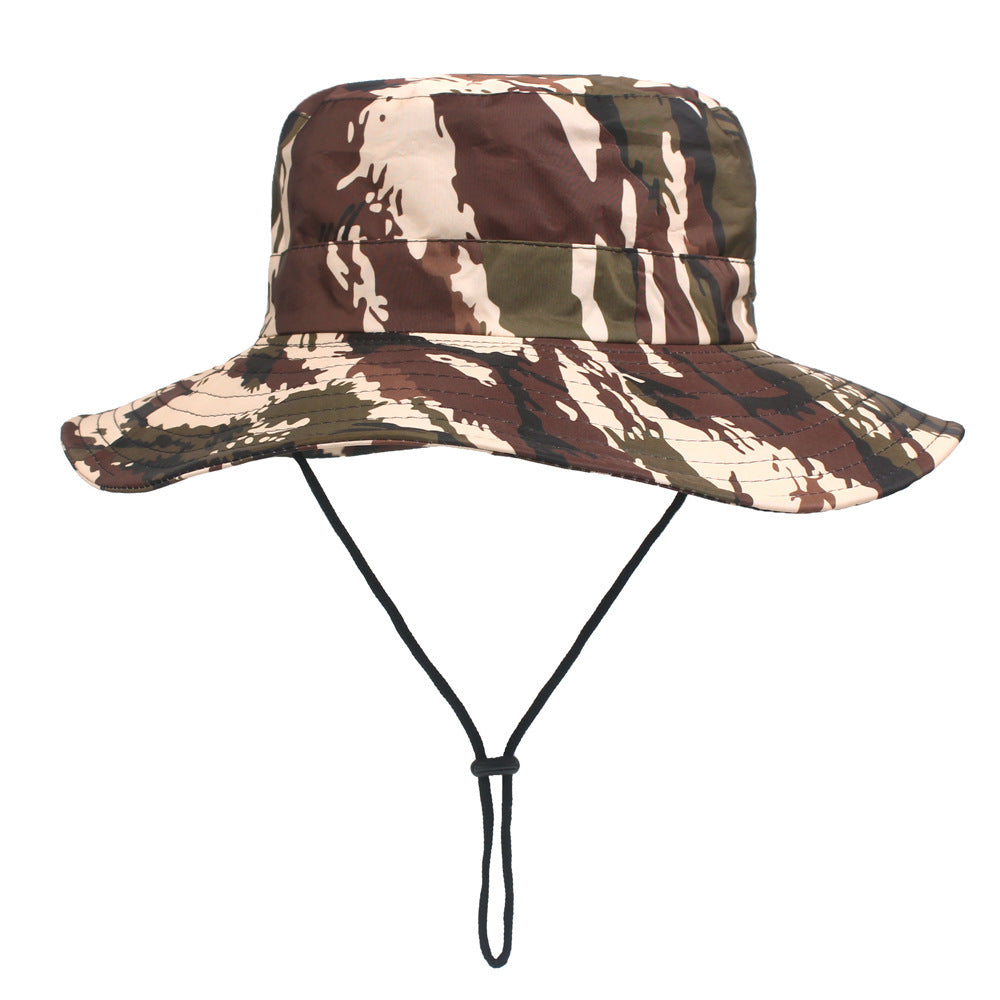 TheCapSpot - Camouflage Big Brim Hat