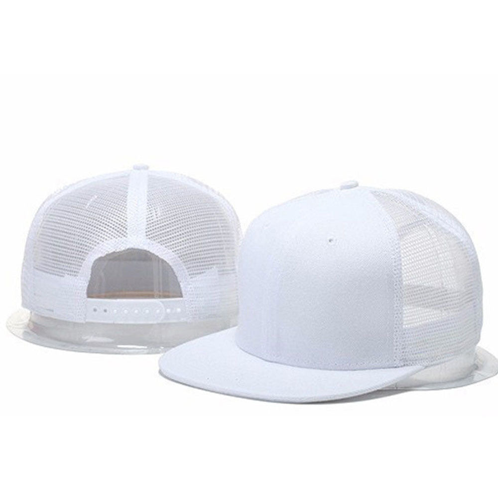 TheCapSpot - Adjustable Pure Color Casual Flat-brimmed Cap Hat