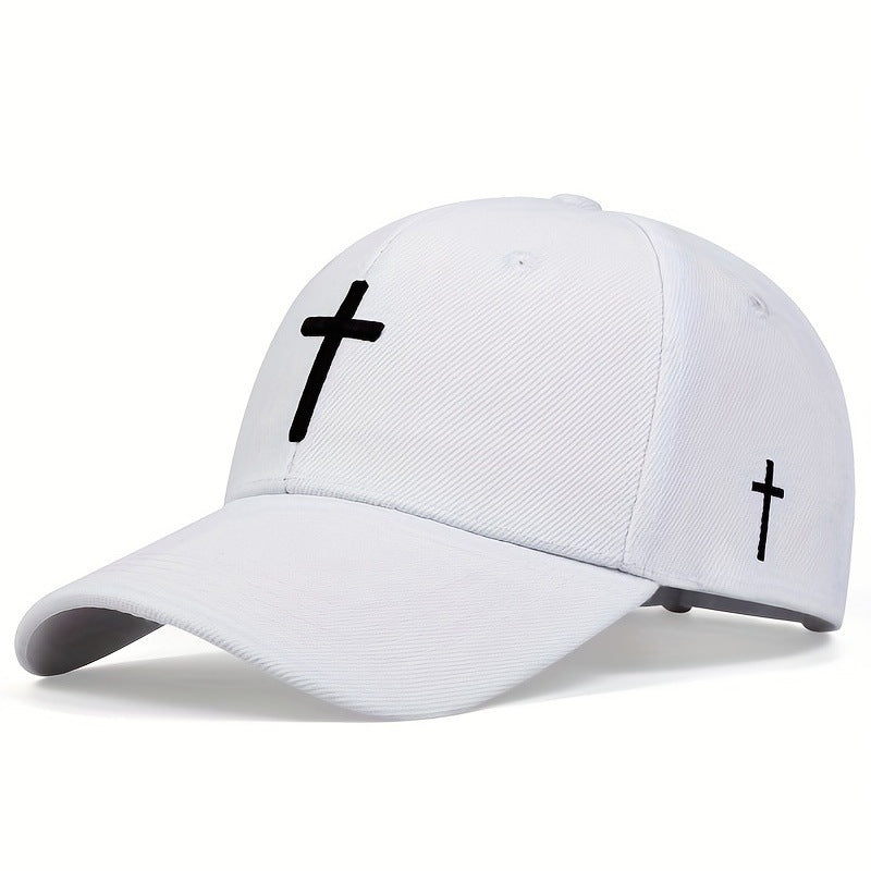 TheCapSpot - Embroidered Personality Cross Baseball Cap