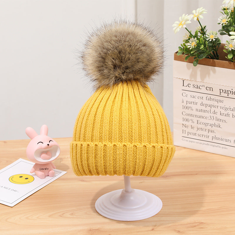 TheCapSpot - Woolen Cap Fur Stocking Cap