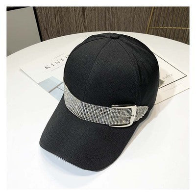 TheCapSpot - Rhinestone Belt Hat