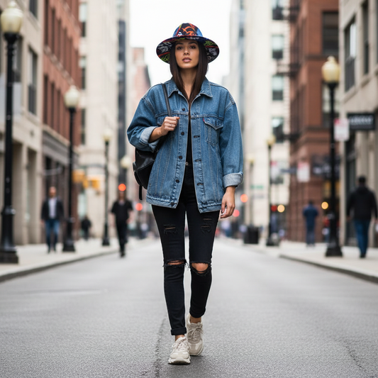 TheCapSpot - Bundy Abstract Fedora