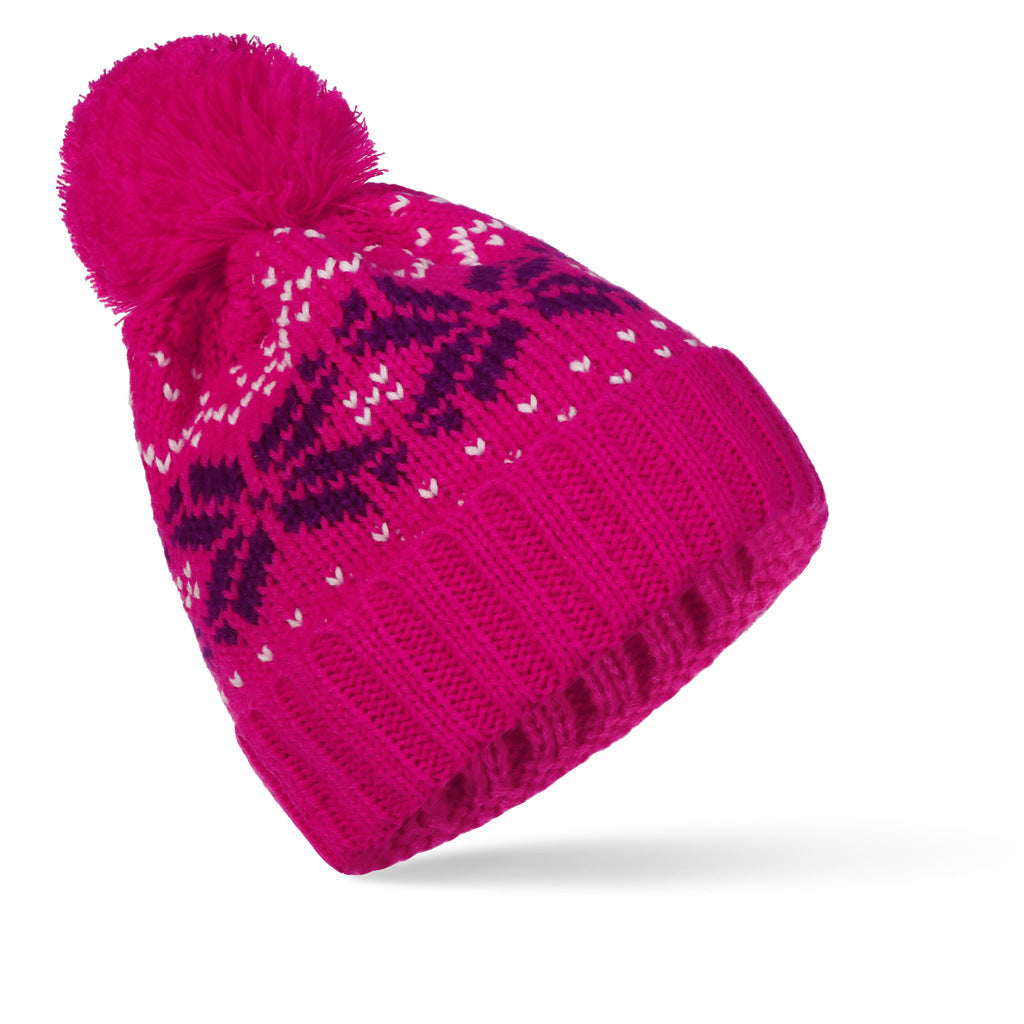 TheCapSpot - Snowflake Stocking Cap