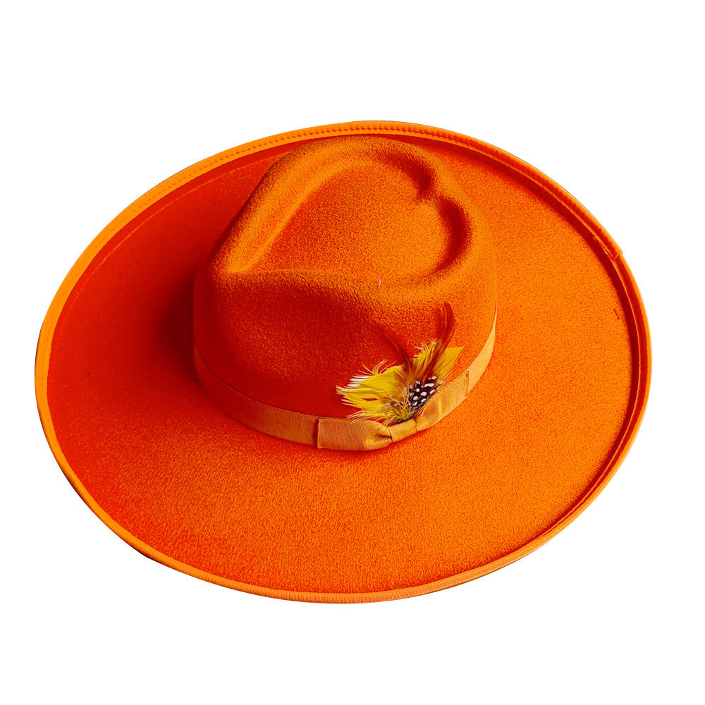 TheCapSpot - Modern Woolen Jazz Top Hat