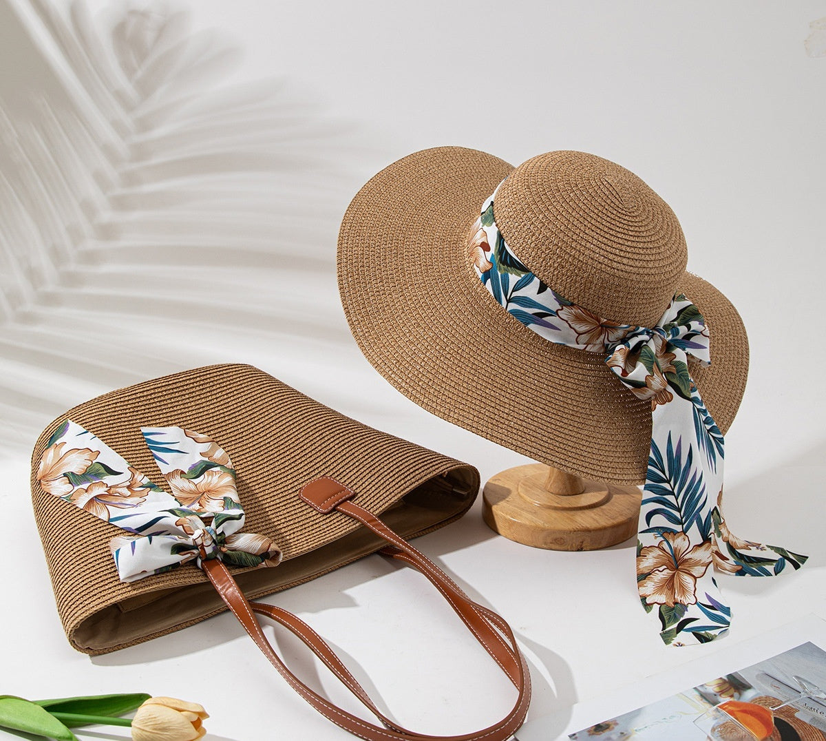 TheCapSpot - Tan Straw Hat