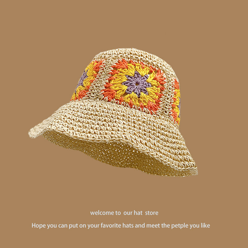 TheCapSpot - Woven Straw Bucket Hat