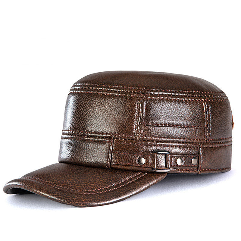 TheCapSpot - Leather Baseball Cap