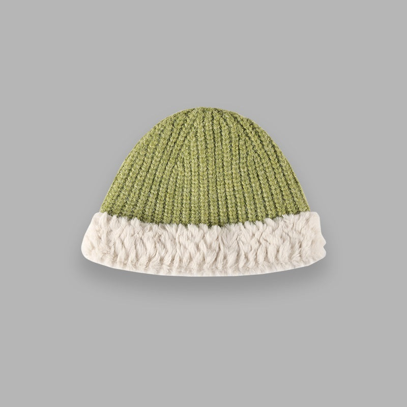 TheCapSpot - Versatile Warm High Elastic Knitted Hat Women