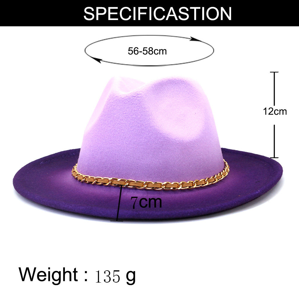 TheCapSpot - British Style Two-Toned Hat