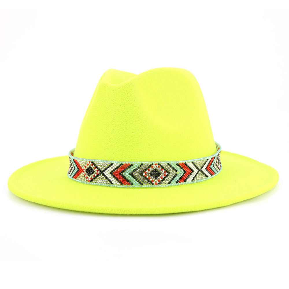 TheCapSpot - Blue Bead Jazz Hat