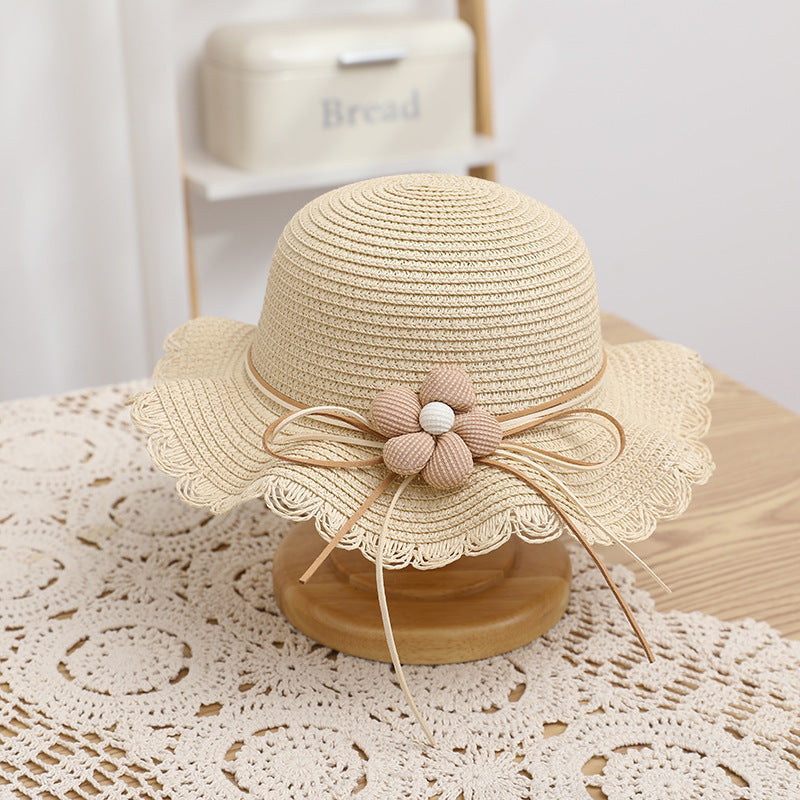 TheCapSpot- Girls' Sun-proof Sun Straw Hat Bag