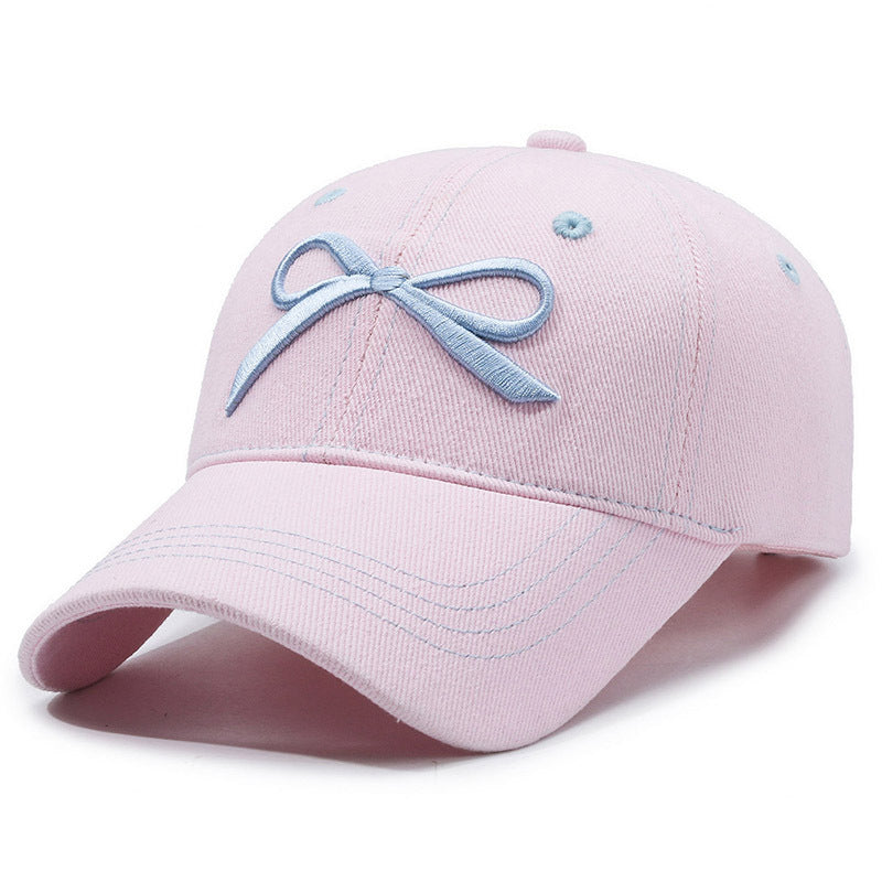 TheCapSpot - Bowknot Peaked Cap