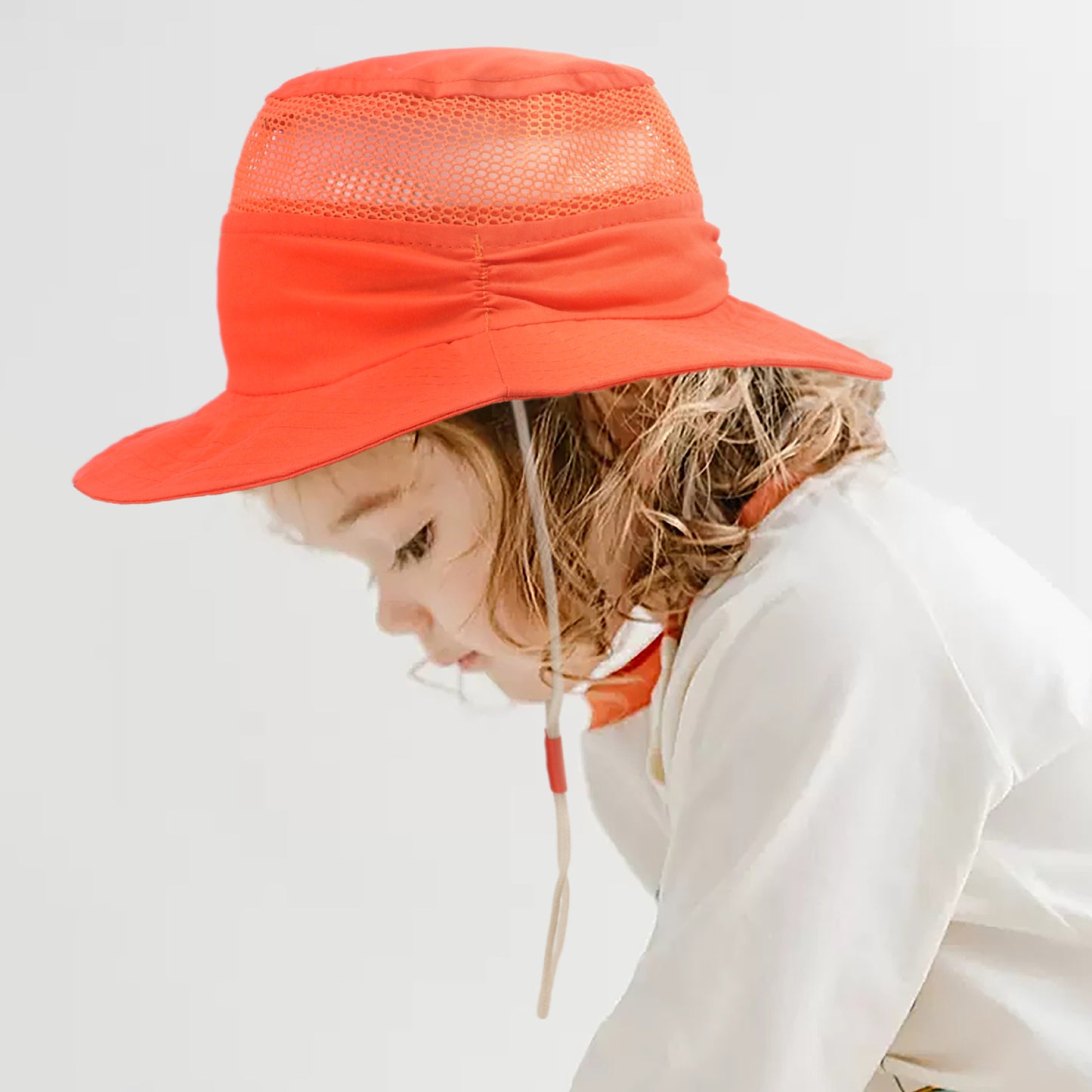 Children's Sun Hat Summer Breathable Mesh Cartoon Dinosaur Printing Outdoor Sunshade