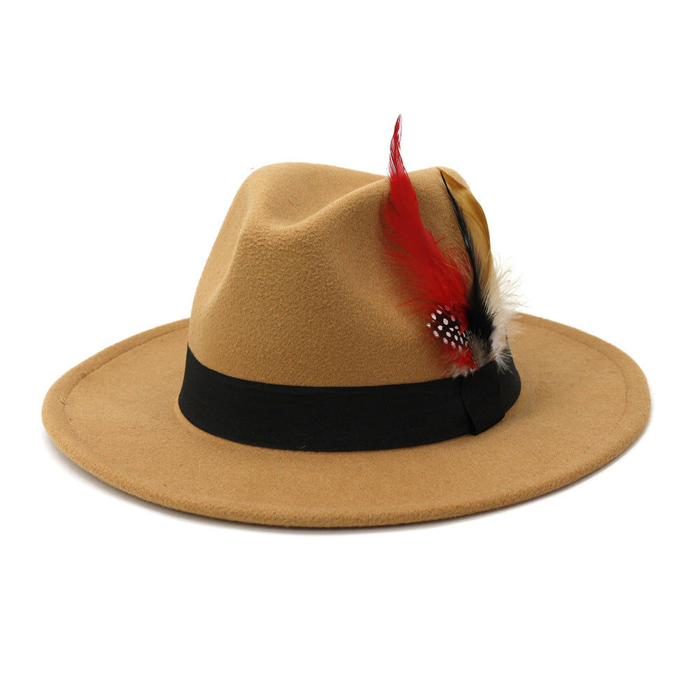 TheCapSpot- Premium Feather Top Hat